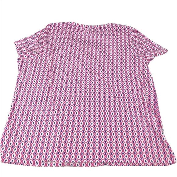 Talbots Women's Short-Sleeve V-neck top size 2X - Picture 2 of 4